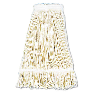 Boardwalk® wholesale. Boardwalk Pro Loop Web-tailband Wet Mop Head, Cotton, 24oz, White, 12-carton. HSD Wholesale: Janitorial Supplies, Breakroom Supplies, Office Supplies.