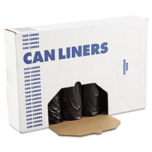 Load image into Gallery viewer, Boardwalk® wholesale. Boardwalk Low-density Waste Can Liners, 56 Gal, 0.6 Mil, 43&quot; X 47&quot;, Black, 100-carton. HSD Wholesale: Janitorial Supplies, Breakroom Supplies, Office Supplies.