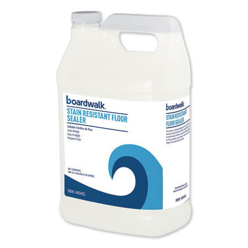 Boardwalk® wholesale. Boardwalk Stain Resistant Floor Sealer, 1 Gal Bottle, 4-carton. HSD Wholesale: Janitorial Supplies, Breakroom Supplies, Office Supplies.