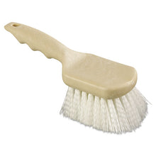 Load image into Gallery viewer, Boardwalk® wholesale. Boardwalk Utility Brush, Nylon Fill, 9&quot; Long, Tan Handle. HSD Wholesale: Janitorial Supplies, Breakroom Supplies, Office Supplies.