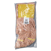 Load image into Gallery viewer, Boardwalk® wholesale. Boardwalk Super Loop Wet Mop Head, Cotton-synthetic Fiber, 5&quot; Headband, Small Size, Orange, 12-carton. HSD Wholesale: Janitorial Supplies, Breakroom Supplies, Office Supplies.