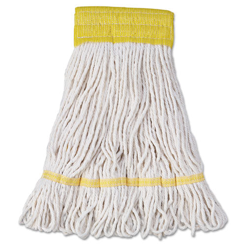 Boardwalk® wholesale. Boardwalk Super Loop Wet Mop Head, Cotton-synthetic Fiber, 5" Headband, Small Size, White, 12-carton. HSD Wholesale: Janitorial Supplies, Breakroom Supplies, Office Supplies.