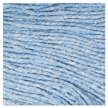 Load image into Gallery viewer, Boardwalk® wholesale. Boardwalk Super Loop Wet Mop Head, Cotton-synthetic Fiber, 5&quot; Headband, Medium Size, Blue. HSD Wholesale: Janitorial Supplies, Breakroom Supplies, Office Supplies.