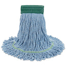 Boardwalk® wholesale. Boardwalk Super Loop Wet Mop Head, Cotton-synthetic Fiber, 5" Headband, Medium Size, Blue. HSD Wholesale: Janitorial Supplies, Breakroom Supplies, Office Supplies.