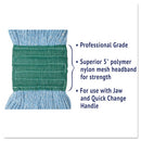 Boardwalk® wholesale. Boardwalk Super Loop Wet Mop Head, Cotton-synthetic Fiber, 5" Headband, Medium Size, Blue. HSD Wholesale: Janitorial Supplies, Breakroom Supplies, Office Supplies.