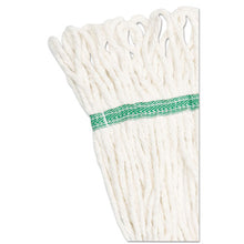 Load image into Gallery viewer, Boardwalk® wholesale. Boardwalk Super Loop Wet Mop Head, Cotton-synthetic Fiber, 5&quot; Headband, Medium Size, White, 12-carton. HSD Wholesale: Janitorial Supplies, Breakroom Supplies, Office Supplies.