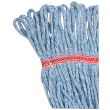 Load image into Gallery viewer, Boardwalk® wholesale. Boardwalk Super Loop Wet Mop Head, Cotton-synthetic Fiber, 5&quot; Headband, Large Size, Blue, 12-carton. HSD Wholesale: Janitorial Supplies, Breakroom Supplies, Office Supplies.