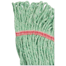 Load image into Gallery viewer, Boardwalk® wholesale. Boardwalk Super Loop Wet Mop Head, Cotton-synthetic Fiber, 5&quot; Headband, Large Size, Green, 12-carton. HSD Wholesale: Janitorial Supplies, Breakroom Supplies, Office Supplies.