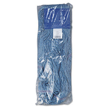 Load image into Gallery viewer, Boardwalk® wholesale. Boardwalk Super Loop Wet Mop Head, Cotton-synthetic Fiber, 5&quot; Headband, X-large Size, Blue, 12-carton. HSD Wholesale: Janitorial Supplies, Breakroom Supplies, Office Supplies.