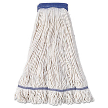 Load image into Gallery viewer, Boardwalk® wholesale. Boardwalk Super Loop Wet Mop Head, Cotton-synthetic Fiber, 5&quot; Headband, X-large Size, White, 12-carton. HSD Wholesale: Janitorial Supplies, Breakroom Supplies, Office Supplies.