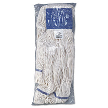 Load image into Gallery viewer, Boardwalk® wholesale. Boardwalk Super Loop Wet Mop Head, Cotton-synthetic Fiber, 5&quot; Headband, X-large Size, White, 12-carton. HSD Wholesale: Janitorial Supplies, Breakroom Supplies, Office Supplies.