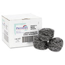 Boardwalk® wholesale. Boardwalk Stainless Steel Scrubber, 2 1-2 X 2 3-4, Steel Gray, 12-carton. HSD Wholesale: Janitorial Supplies, Breakroom Supplies, Office Supplies.