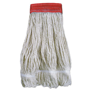 Boardwalk® wholesale. Boardwalk Wideband Looped-end Mop Heads, 20 Oz, Natural W-red Band, 12-carton. HSD Wholesale: Janitorial Supplies, Breakroom Supplies, Office Supplies.