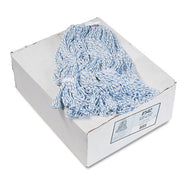 Boardwalk® wholesale. Boardwalk Mop Head, Floor Finish, Narrow, Rayon-polyester, Medium, White-blue, 12-carton. HSD Wholesale: Janitorial Supplies, Breakroom Supplies, Office Supplies.