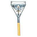 Boardwalk® wholesale. Boardwalk Quick Change Metal Head Mop Handle For No. 20 And Up Heads, 54" Wood Handle. HSD Wholesale: Janitorial Supplies, Breakroom Supplies, Office Supplies.