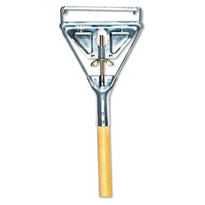 Boardwalk® wholesale. Boardwalk Quick Change Metal Head Mop Handle For No. 20 And Up Heads, 54" Wood Handle. HSD Wholesale: Janitorial Supplies, Breakroom Supplies, Office Supplies.