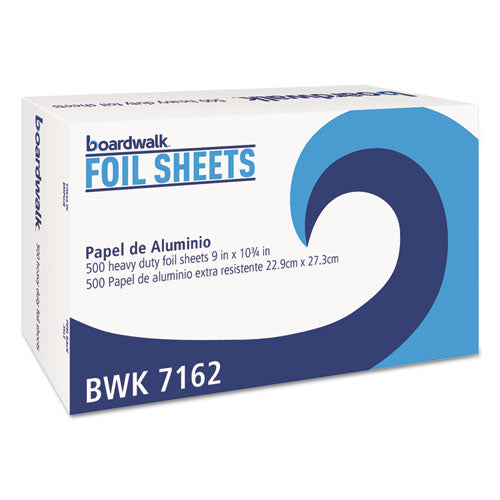 Boardwalk® wholesale. Standard Aluminum Foil Pop-up Sheets, 9" X 10 3-4", 500-box. HSD Wholesale: Janitorial Supplies, Breakroom Supplies, Office Supplies.