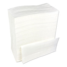 Load image into Gallery viewer, Boardwalk® wholesale. Boardwalk Tallfold Dispenser Napkin, 12&quot; X 7&quot;, White, 500-pack, 20 Packs-carton. HSD Wholesale: Janitorial Supplies, Breakroom Supplies, Office Supplies.