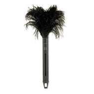 Boardwalk® wholesale. Retractable Feather Duster, Black Plastic Handle Extends 9