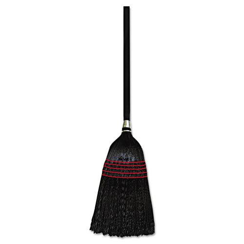 Boardwalk® wholesale. Boardwalk Flagged Tip Poly Bristle Janitor Brooms, 57-58-1-2