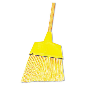 Boardwalk® wholesale. Boardwalk Angler Broom, Plastic Bristles, 53" Wood Handle, Yellow, 12-carton. HSD Wholesale: Janitorial Supplies, Breakroom Supplies, Office Supplies.