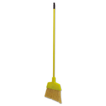 Load image into Gallery viewer, Boardwalk® wholesale. Boardwalk Poly Bristle Angler Broom, 53&quot; Handle, Yellow, 12-carton. HSD Wholesale: Janitorial Supplies, Breakroom Supplies, Office Supplies.