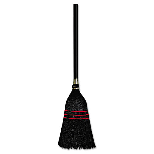 Boardwalk® wholesale. Boardwalk Flag Tipped Poly Bristle Lobby Broom, 37-38