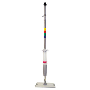 Boardwalk® wholesale. Boardwalk Bucketless Microfiber Mop System, 5 X 18 Head, 59" Handle, Blue-gray. HSD Wholesale: Janitorial Supplies, Breakroom Supplies, Office Supplies.