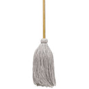 Boardwalk® wholesale. Boardwalk Mop Head, Cotton, Cut-end, White,