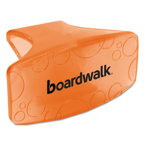 Boardwalk® wholesale. Boardwalk Bowl Clip, Mango Scent, Orange, 12-box. HSD Wholesale: Janitorial Supplies, Breakroom Supplies, Office Supplies.