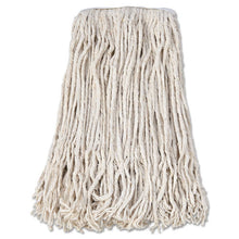 Load image into Gallery viewer, Boardwalk® wholesale. Boardwalk Banded Cotton Mop Head, #24, White, 12-carton. HSD Wholesale: Janitorial Supplies, Breakroom Supplies, Office Supplies.