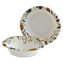 Load image into Gallery viewer, Boardwalk® wholesale. Boardwalk Deerfield Printed Paper Bowl, 12 Oz, Coated-soak Proof, 125 Bowls-pack, 8 Pks-ct. HSD Wholesale: Janitorial Supplies, Breakroom Supplies, Office Supplies.