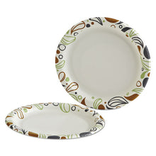 Load image into Gallery viewer, Boardwalk® wholesale. Boardwalk Deerfield Printed Paper Plates, 6&quot; Dia, Coated-soak Proof, 250 Plates-pack, 4 Packs-carton. HSD Wholesale: Janitorial Supplies, Breakroom Supplies, Office Supplies.