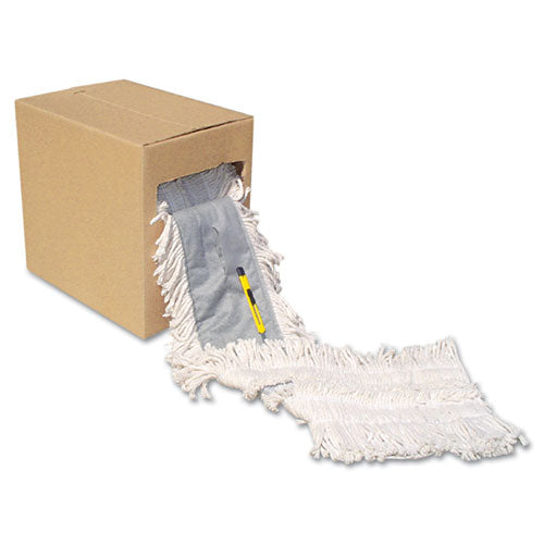 Boardwalk® wholesale. Boardwalk Flash Forty Disposable Dustmop, Cotton, 5