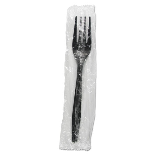 Boardwalk® wholesale. Boardwalk Heavyweight Wrapped Polypropylene Cutlery, Fork, Black, 1,000-carton. HSD Wholesale: Janitorial Supplies, Breakroom Supplies, Office Supplies.