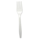 Boardwalk® wholesale. Boardwalk Heavyweight Polypropylene Cutlery, Fork, White, 1000-carton. HSD Wholesale: Janitorial Supplies, Breakroom Supplies, Office Supplies.