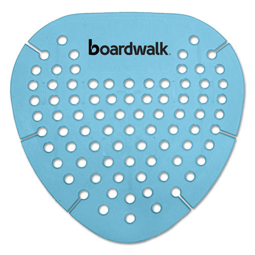 Boardwalk® wholesale. Boardwalk Gem Urinal Screen, Lasts 30 Days, Blue, Cotton Blossom Fragrance, 12-box. HSD Wholesale: Janitorial Supplies, Breakroom Supplies, Office Supplies.