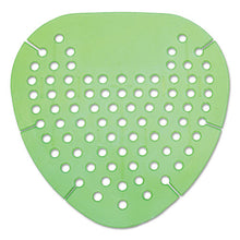 Load image into Gallery viewer, Boardwalk® wholesale. Boardwalk Gem Urinal Screen, Lasts 30 Days, Green, Herbal Mint Fragrance, 12-box. HSD Wholesale: Janitorial Supplies, Breakroom Supplies, Office Supplies.