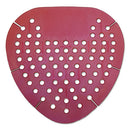 Boardwalk® wholesale. Boardwalk Gem Urinal Screen, Lasts 30 Days, Red, Spiced Apple Fragrance, 12-box. HSD Wholesale: Janitorial Supplies, Breakroom Supplies, Office Supplies.