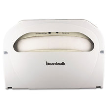 Load image into Gallery viewer, Boardwalk® wholesale. Boardwalk Toilet Seat Cover Dispenser, 16 X 3 X 11.5, White, 2-box. HSD Wholesale: Janitorial Supplies, Breakroom Supplies, Office Supplies.