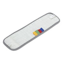 Boardwalk® wholesale. Boardwalk Microfiber Mop Head, Blue, 18 X 5, Split Microfiber, Hook And Loop Back, Dozen. HSD Wholesale: Janitorial Supplies, Breakroom Supplies, Office Supplies.