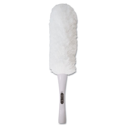 Boardwalk® wholesale. Boardwalk Microfeather Duster, Microfiber Feathers, Washable, 23", White. HSD Wholesale: Janitorial Supplies, Breakroom Supplies, Office Supplies.