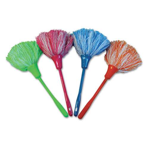 Boardwalk® wholesale. Boardwalk Microfeather Mini Duster, Microfiber Feathers, 11", Assorted Colors. HSD Wholesale: Janitorial Supplies, Breakroom Supplies, Office Supplies.