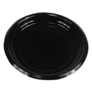 Boardwalk® wholesale. Boardwalk Hi-impact Plastic Dinnerware, Plate, 9" Diameter, Black, 500-carton. HSD Wholesale: Janitorial Supplies, Breakroom Supplies, Office Supplies.