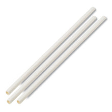 Load image into Gallery viewer, Boardwalk® wholesale. Individually Wrapped Paper Straws, 7 3-4&quot; X 1-4&quot;, White, 3200-carton. HSD Wholesale: Janitorial Supplies, Breakroom Supplies, Office Supplies.