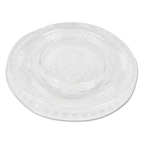 Boardwalk® wholesale. Soufflé-portion Cup Lids, Fits 1 Oz Portion Cups, Clear, 2500-carton. HSD Wholesale: Janitorial Supplies, Breakroom Supplies, Office Supplies.