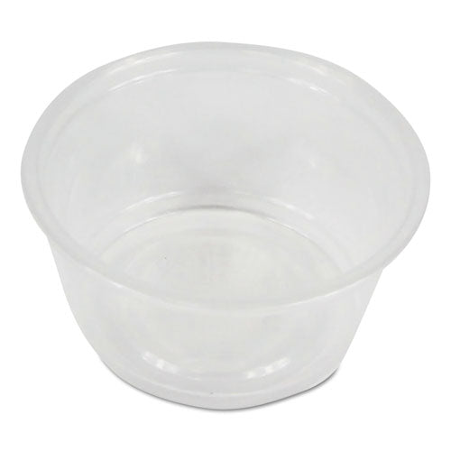 Boardwalk® wholesale. Soufflé-portion Cups, 2 Oz, Polypropylene, 20 Cups-sleeve, 125 Sleeves-carton. HSD Wholesale: Janitorial Supplies, Breakroom Supplies, Office Supplies.