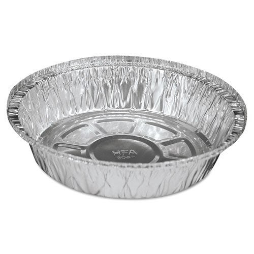 Boardwalk® wholesale. Round Aluminum To-go Containers, 24 Oz, 7" Diameter X 1.47"h, Silver, 500-carton. HSD Wholesale: Janitorial Supplies, Breakroom Supplies, Office Supplies.