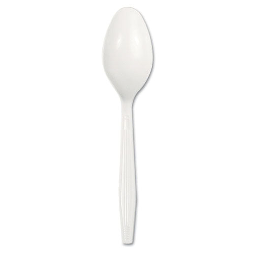 Boardwalk® wholesale. Boardwalk Mediumweight Polystyrene Cutlery, Teaspoon, White, 100-box. HSD Wholesale: Janitorial Supplies, Breakroom Supplies, Office Supplies.