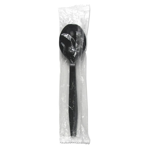 Boardwalk® wholesale. Boardwalk Heavyweight Wrapped Polypropylene Cutlery, Soup Spoon, Black, 1,000-carton. HSD Wholesale: Janitorial Supplies, Breakroom Supplies, Office Supplies.